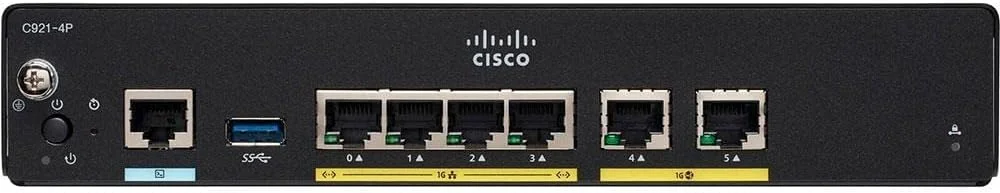 سوییچ شبکه سیسکو C921-4P مدیریتی مشکی سوییچ شبکه سیسکو C921-4P مدیریتی مشکی