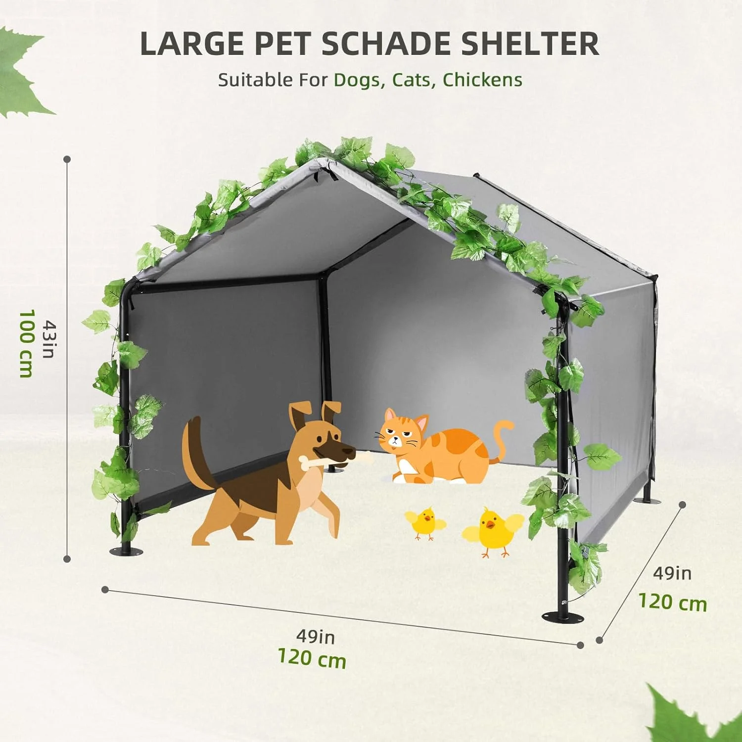 چادر فضای باز A.FATI برای سگ ها