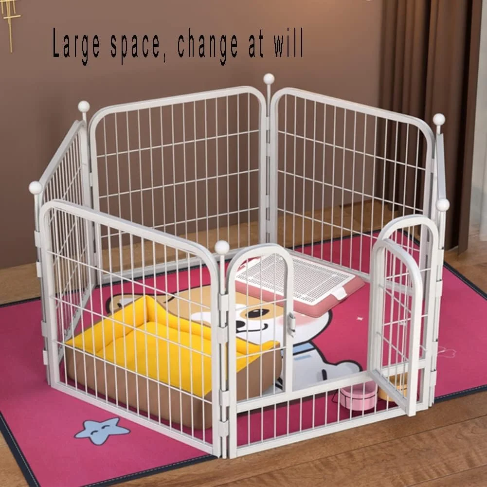 پنل سگ AAGAZA، محوطه بازی توله سگ برای سگ های کوچک/متوسط/بزرگ، قفس حصار تمرینی در فضای باز برای RV، کمپینگ، حیاط XJJUN /2544 پنل سگ AAGAZA، محوطه بازی توله سگ برای سگ های کوچک/متوسط/بزرگ، قفس حصار تمرینی در فضای باز برای RV، کمپینگ، حیاط XJJUN /2544