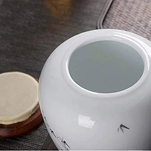 کوزه تزئینی تابوت حیوانات خانگی، تابوت حیوانات خانگی، جعبه کوزه یادبود حیوانات سرامیکی مهر و موم شده سگ لوازم خاکستر سوزاندن (آرجنتو)