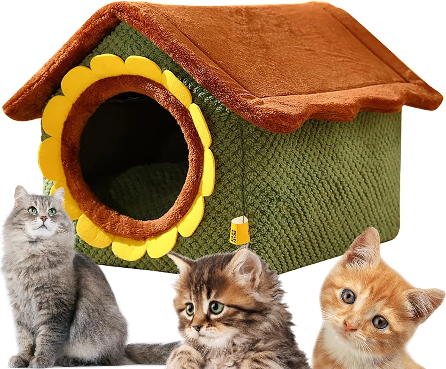 خانه گربه گرمایشی، بخاری برقی خانه سگ، تخت حیوانات خانگی چادر مخملی خانه غار با پد گرمایشی، 3 سطح دمای قابل تنظیم، پناهگاه گربه زیبا برای زمستان، راحت، ضد لغزش (سایز: M) خانه گربه گرمایشی، بخاری برقی خانه سگ، تخت حیوانات خانگی چادر مخملی خانه غار با پد گرمایشی، 3 سطح دمای قابل تنظیم، پناهگاه گربه زیبا برای زمستان، راحت، ضد لغزش (سایز: M)