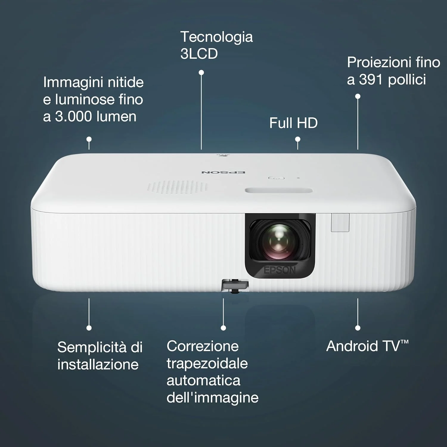 پروژکتور هوشمند فول اچ دی اپسون مدل V11HA85040 CO FH02، پروژکتور فول اچ دی 1080p، سفید، COFH02، USB پروژکتور هوشمند فول اچ دی اپسون مدل V11HA85040 CO FH02، پروژکتور فول اچ دی 1080p، سفید، COFH02، USB