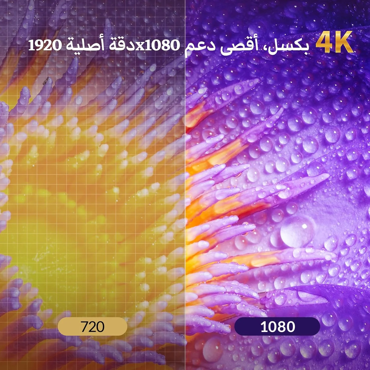 پروژکتور هوشمند BYINTEK U14، پروژکتور Full HD 1080P، با روشنایی 1250 انسی لومن، فوکوس خودکار، اصلاح زاویه خودکار، پروژکتور وای فای مناسب برای سینمای خانگی و بازی پروژکتور هوشمند BYINTEK U14، پروژکتور Full HD 1080P، با روشنایی 1250 انسی لومن، فوکوس خودکار، اصلاح زاویه خودکار، پروژکتور وای فای مناسب برای سینمای خانگی و بازی