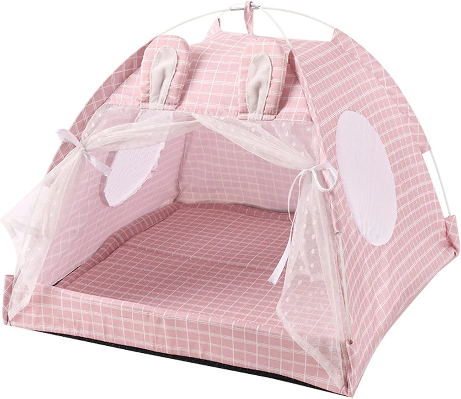 چادر حیوانات خانگی، خانه گربه، محل استراحت خرگوش، تخت گربه، جعبه خواب گربه، تخت خواب بچه گربه، بالش استراحت، اسباب بازی گربه، خانه پارچه ای سگ توله سگ کوچک و متوسط، صورتی، M چادر حیوانات خانگی، خانه گربه، محل استراحت خرگوش، تخت گربه، جعبه خواب گربه، تخت خواب بچه گربه، بالش استراحت، اسباب بازی گربه، خانه پارچه ای سگ توله سگ کوچک و متوسط، صورتی، M