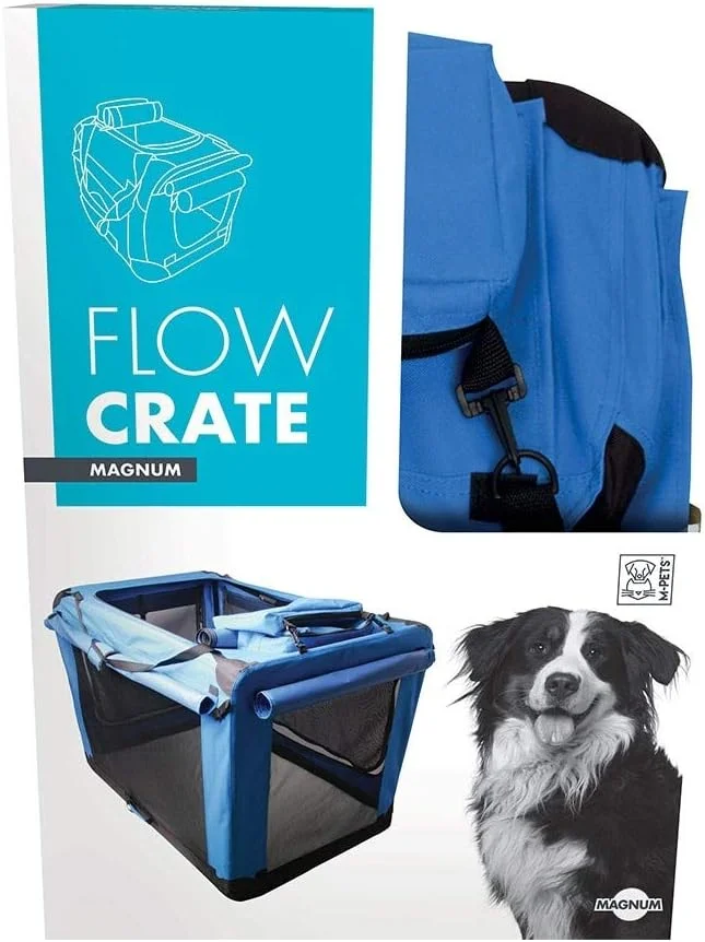  باکس حمل سگ و گربه ام پتس مدل Flow Crate Magnum ابعاد ۱۰۷x۷۷x۷۹.۵ سانتیمتر