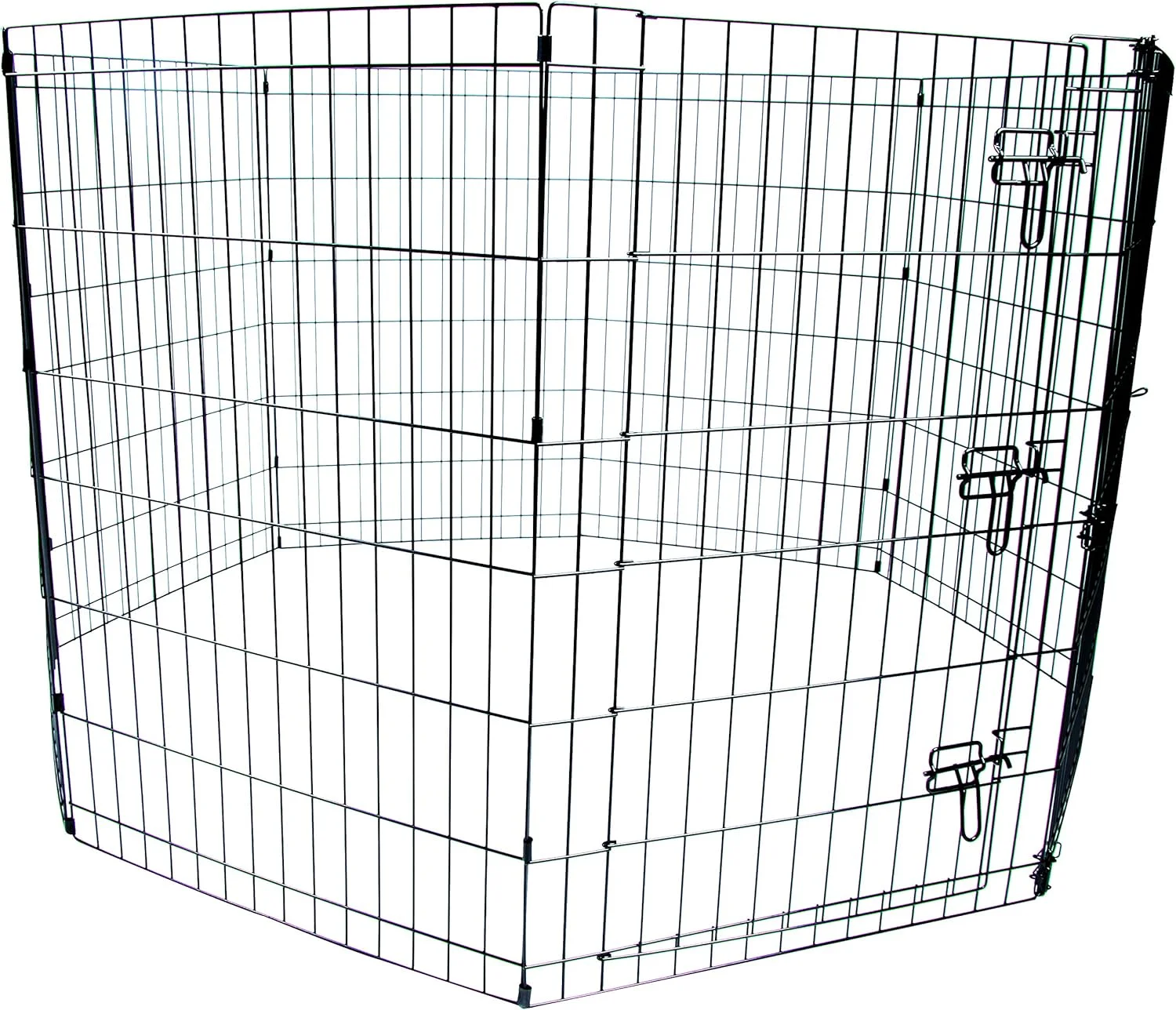 محوطه بازی تاشو سگ و توله سگ ام پتس با درب (8 پنل)