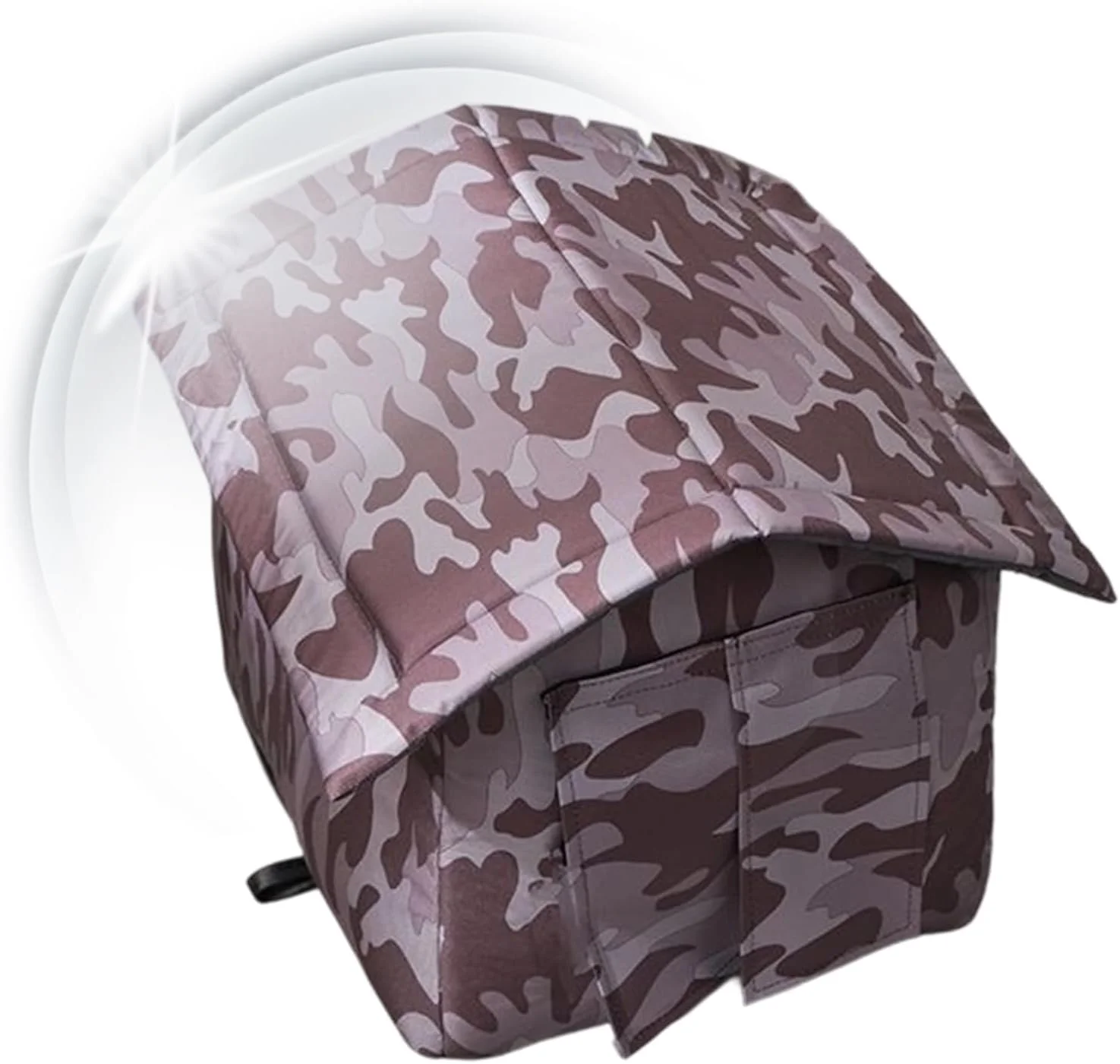 خانه بیرونی گربه - پناهگاه حیوانات خانگی عایق بندی شده، خانه حیوانات خانگی مقاوم در برابر خراش برای داخل خانه، فضای باز، کمپینگ، حیاط خلوت، بالکن، پاسیو، باغ، مزرعه