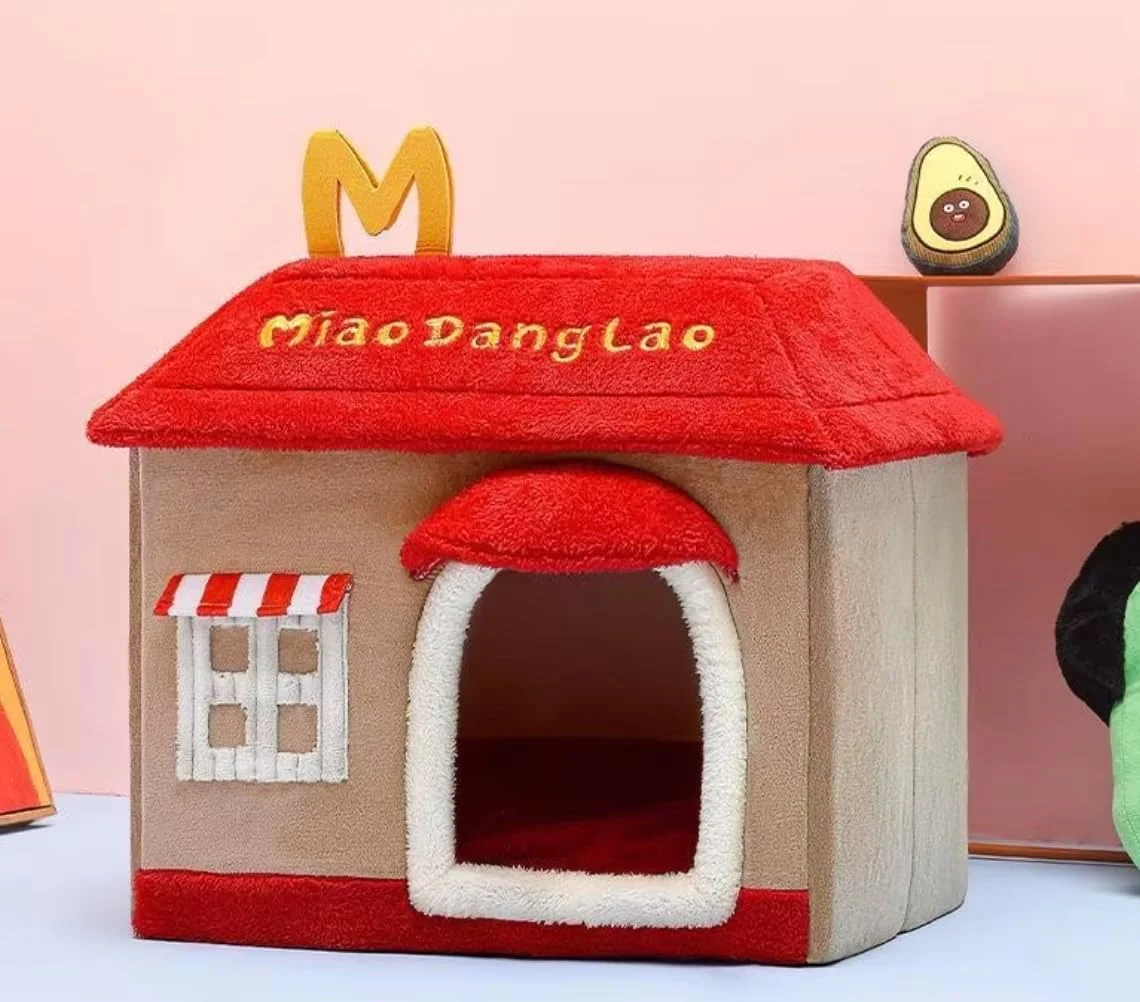 خانه حیوانات خانگی پاپی تیست، قرمز، 60 x 50 x 50 سانتی متر