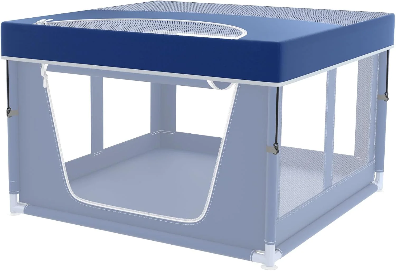 روکش محوطه بازی توله سگ XVISHX، مناسب برای محوطه بازی سگ 42x42، برای جلوگیری از فرار حیوانات خانگی استفاده می شود، (فقط شامل روکش است)