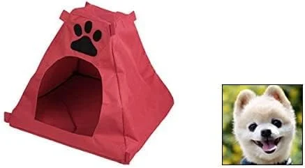 لانه سگ و چادر حیوانات خانگی با طرح پنجه XYWHPGV، 40 سانتی متر، قرمز (8fe58 08933 53475 4da8d 1137c a18b0)