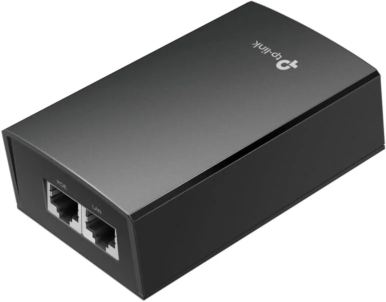 تزریق کننده PoE غیرفعال TP-Link TL-PI4824G 48V/24W DC | آداپتور گیگابیتی PoE | Plug & Play | تا 100 متر (325 فوت) | قابل نصب روی میز/دیوار | دارای گواهینامه UL