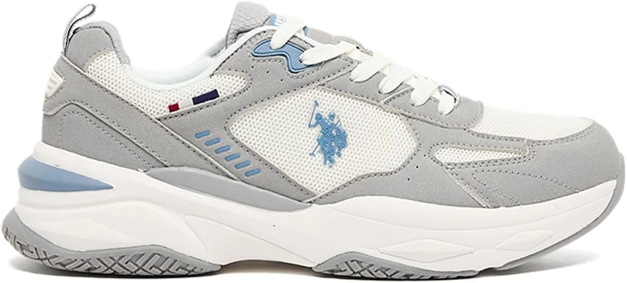 کفش ورزشی مردانه یو.اس پولو اسن مدل 5M BOLIVAR GLB 5FX OD_L خاکستری