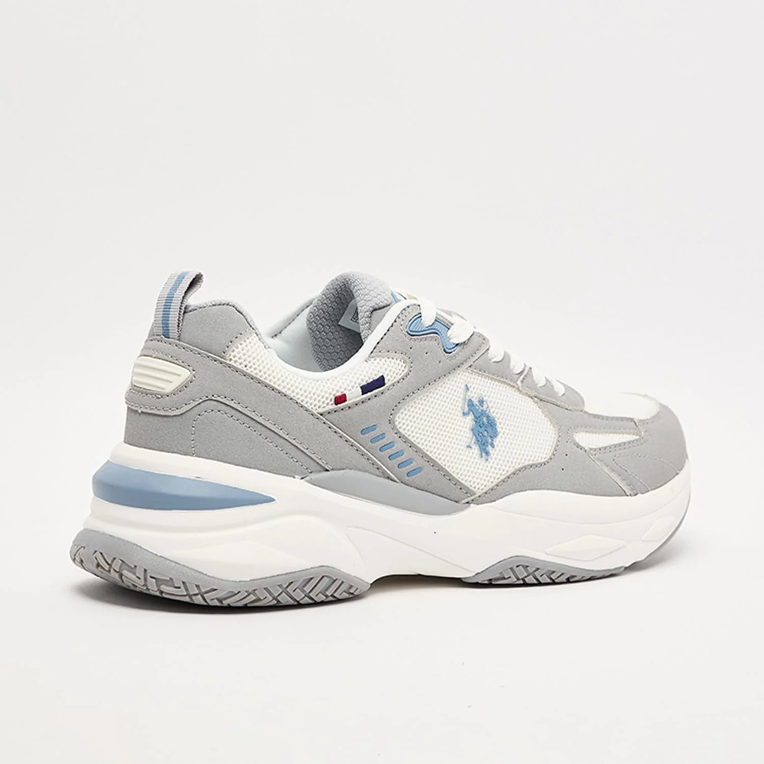 کفش ورزشی مردانه یو.اس پولو اسن مدل 5M BOLIVAR GLB 5FX OD_L خاکستری