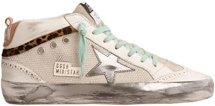 کفشهای ورزشی ساق بلند محبوب گلدن گوس، کفشهای اسپرت بنددار تخت چرمی، کفشهای کتانی مردانه کفشهای ورزشی ساق بلند محبوب گلدن گوس، کفشهای اسپرت بنددار تخت چرمی، کفشهای کتانی مردانه