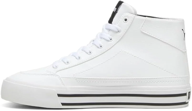 کفش مردانه پوما مدل Court Classic Vulc Mid، سفید-مشکی، سایز 8 کفش مردانه پوما مدل Court Classic Vulc Mid، سفید-مشکی، سایز 8