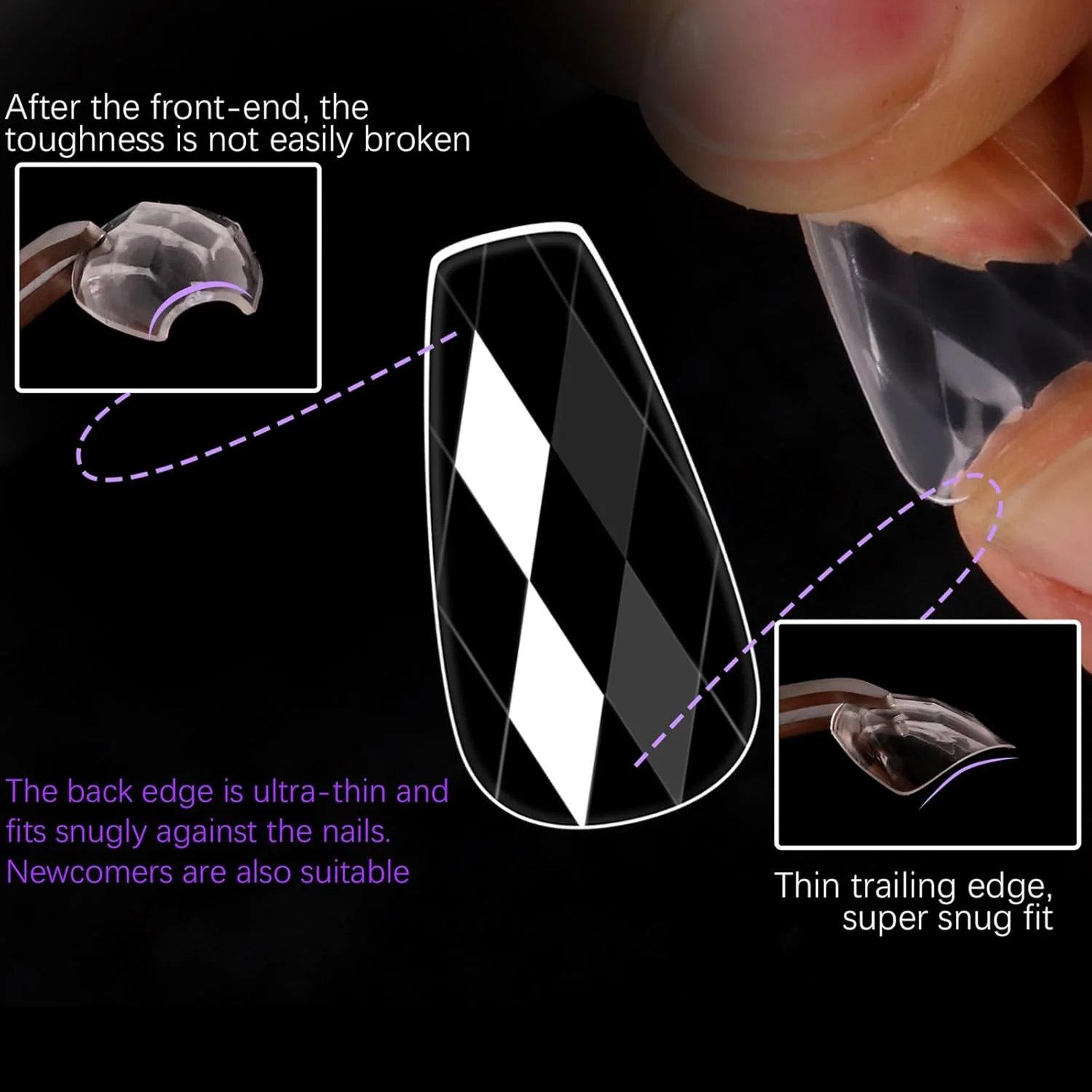 ناخن مصنوعی بادامی طرح لوزی سه بعدی ACICSCK، ۱۴۰ عدد، از پیش شکل داده شده، نوک ناخن اکریلیک ژلی برای پوشش کامل، مناسب برای کاشت ناخن در خانه و سالن، ۱۴ سایز مختلف (A, 2) ناخن مصنوعی بادامی طرح لوزی سه بعدی ACICSCK، ۱۴۰ عدد، از پیش شکل داده شده، نوک ناخن اکریلیک ژلی برای پوشش کامل، مناسب برای کاشت ناخن در خانه و سالن، ۱۴ سایز مختلف (A, 2)