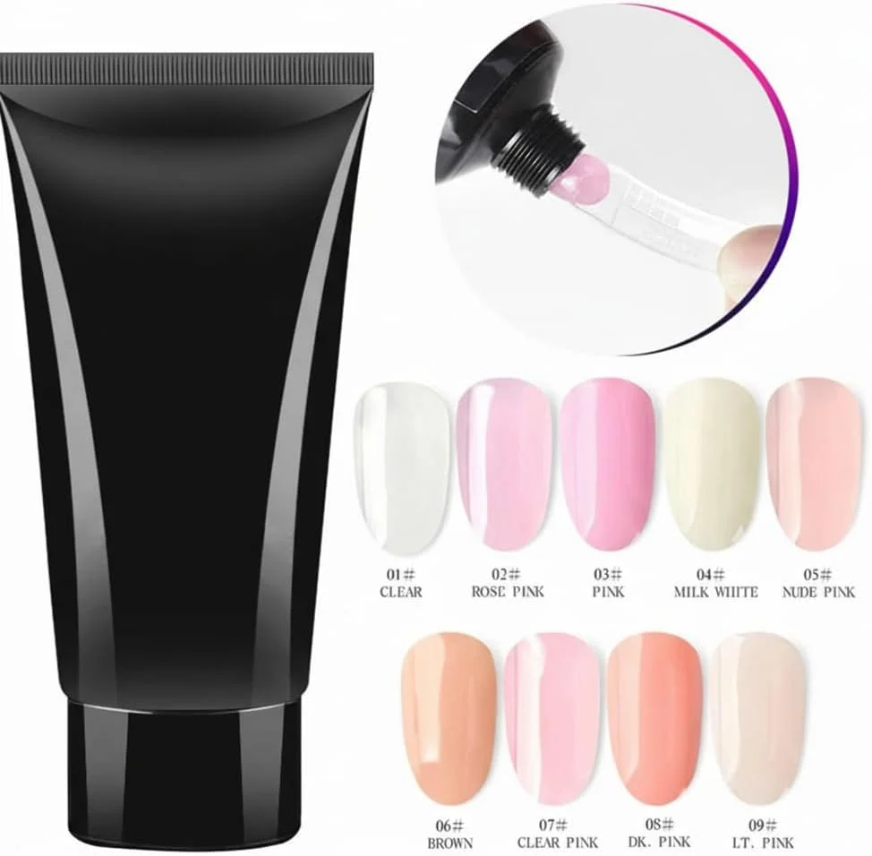 کیت ژل اکستنشن ناخن 30 میلی لیتری، مجموعه ژل کریستالی تقویت کننده ناخن پلی آکریلیک 9 رنگ برای طراحی هنری، کیت استارتر برای مبتدیان و تکنسین ها کیت ژل اکستنشن ناخن 30 میلی لیتری، مجموعه ژل کریستالی تقویت کننده ناخن پلی آکریلیک 9 رنگ برای طراحی هنری، کیت استارتر برای مبتدیان و تکنسین ها