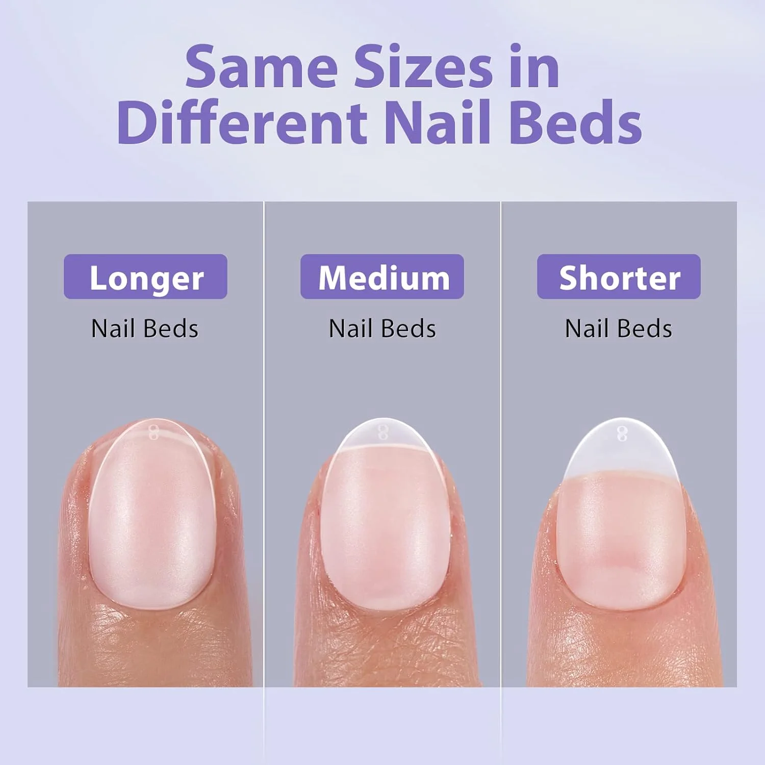 اکسترا کوتاه نوک ناخن بادامی - نوک ناخن ژلی BTArtbox XCOATTIPS طبیعی با پوشش پرایمر نوک، ناخن های بیضی مات از پیش ساخته شده ژلی نرم و شفاف برای هدیه روز ولنتاین