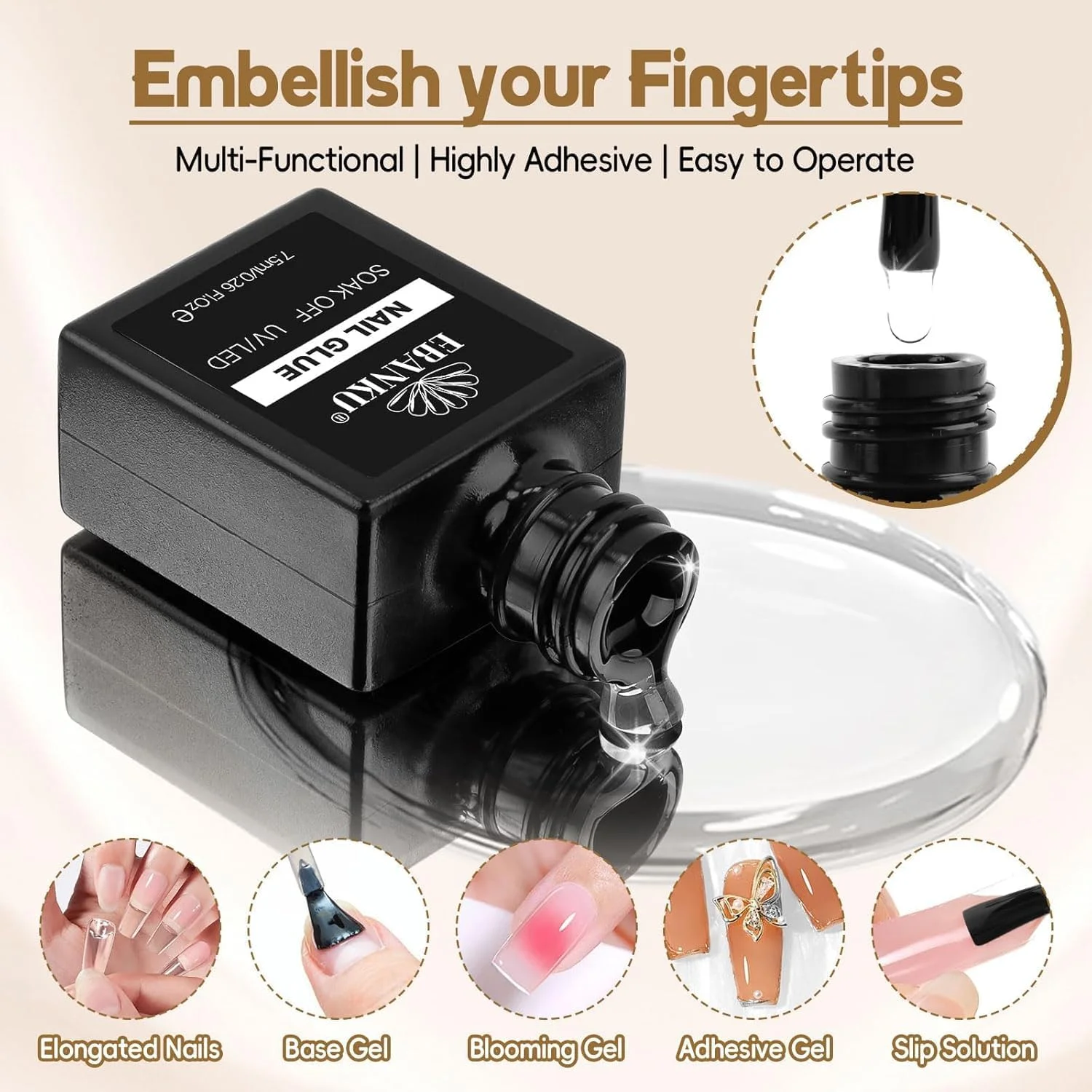 مجموعه چسب ناخن ژلی، دهیدراتور و پرایمر و تاپ کت کالولاری 4 عددی، آمادهسازی حرفهای ناخن طبیعی برای ناخنهای اکریلیک/لاک/چسب، کیت چسب ژلی 6 در 1 برای تیپ ناخن برای خانمها مجموعه چسب ناخن ژلی، دهیدراتور و پرایمر و تاپ کت کالولاری 4 عددی، آمادهسازی حرفهای ناخن طبیعی برای ناخنهای اکریلیک/لاک/چسب، کیت چسب ژلی 6 در 1 برای تیپ ناخن برای خانمها