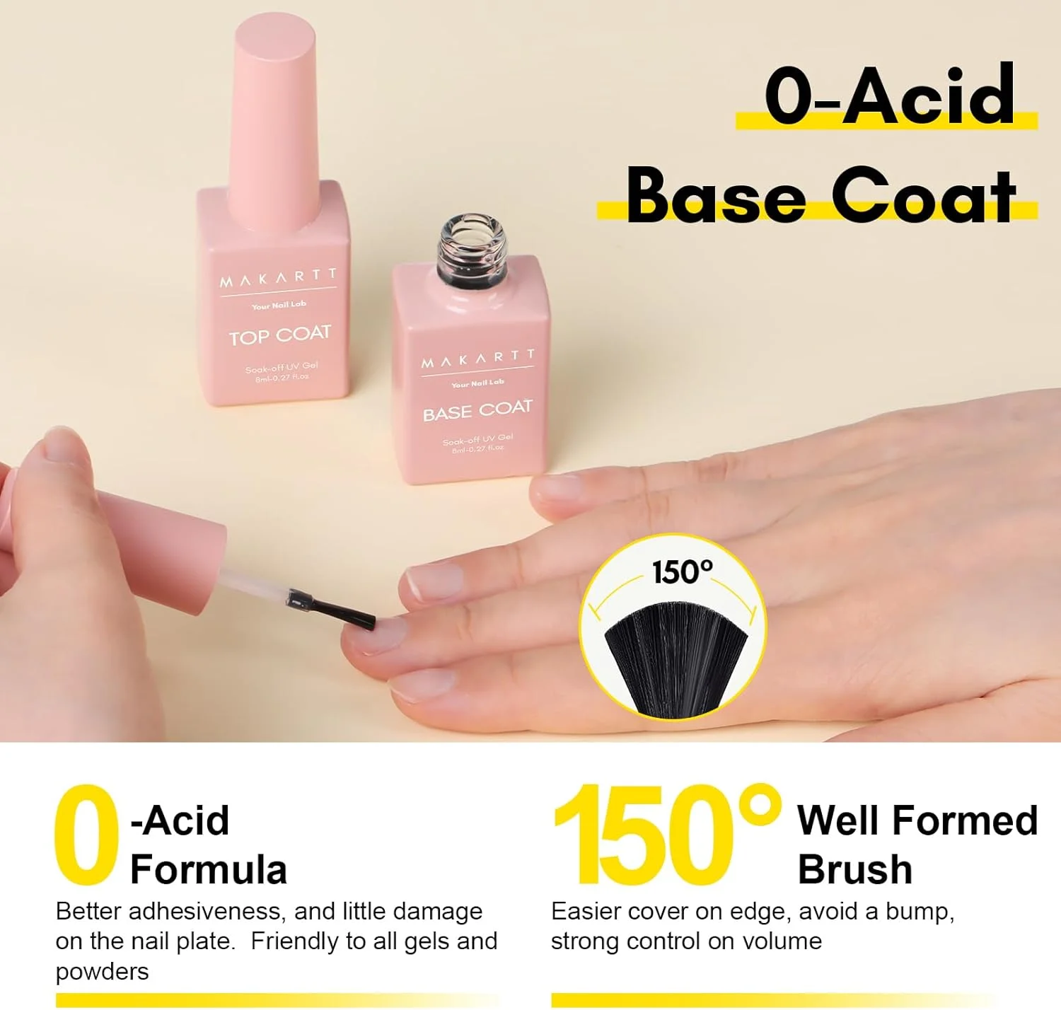 ست لاک ژل تاپ کت و بیس کت ماکارتی: براق کننده شفاف بدون نیاز به پاک کردن، مقاوم در برابر لک، لاک ناخن تاپ کت عمومی UV و پرایمر برای ناخن های اکریلیک، پودر دیپ، لاک ژل ناخن، هدیه زیبایی ست لاک ژل تاپ کت و بیس کت ماکارتی: براق کننده شفاف بدون نیاز به پاک کردن، مقاوم در برابر لک، لاک ناخن تاپ کت عمومی UV و پرایمر برای ناخن های اکریلیک، پودر دیپ، لاک ژل ناخن، هدیه زیبایی