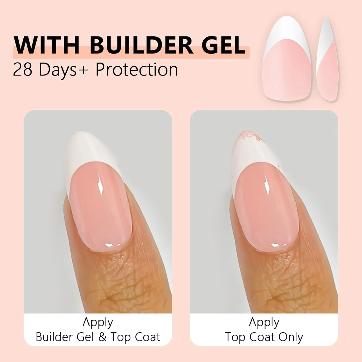 تیپ ناخن ژلی بادامی متوسط، تیپ فرنچ - تیپ ناخن مصنوعی ژل نرم نود، 15 سایز 150 عددی، تیپ ناخن فرنچ با پرایمر، بیس کت و ژل رنگی از قبل، تیپ ناخن DIY برای اکستنشن ناخن تیپ ناخن ژلی بادامی متوسط، تیپ فرنچ - تیپ ناخن مصنوعی ژل نرم نود، 15 سایز 150 عددی، تیپ ناخن فرنچ با پرایمر، بیس کت و ژل رنگی از قبل، تیپ ناخن DIY برای اکستنشن ناخن