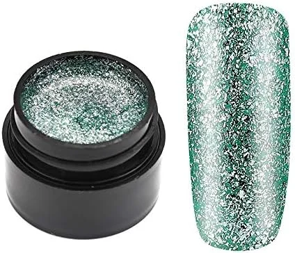 لاک ژل ناخن رزالیند مدل هیبرید، لاک براق پلاتینیوم، مناسب طراحی و مانیکور (A386)