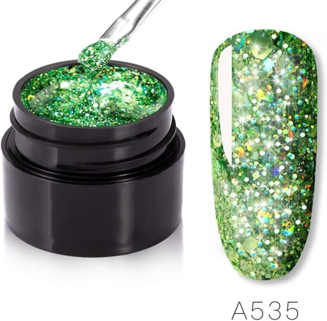 لاک ژل ناخن UV رزالیند، براق و اکلیلی برای طراحی ناخن با نقاشی الماس، پرایمر مانیکور پایه و رویه UV، 5 میلی لیتر (A535) لاک ژل ناخن UV رزالیند، براق و اکلیلی برای طراحی ناخن با نقاشی الماس، پرایمر مانیکور پایه و رویه UV، 5 میلی لیتر (A535)