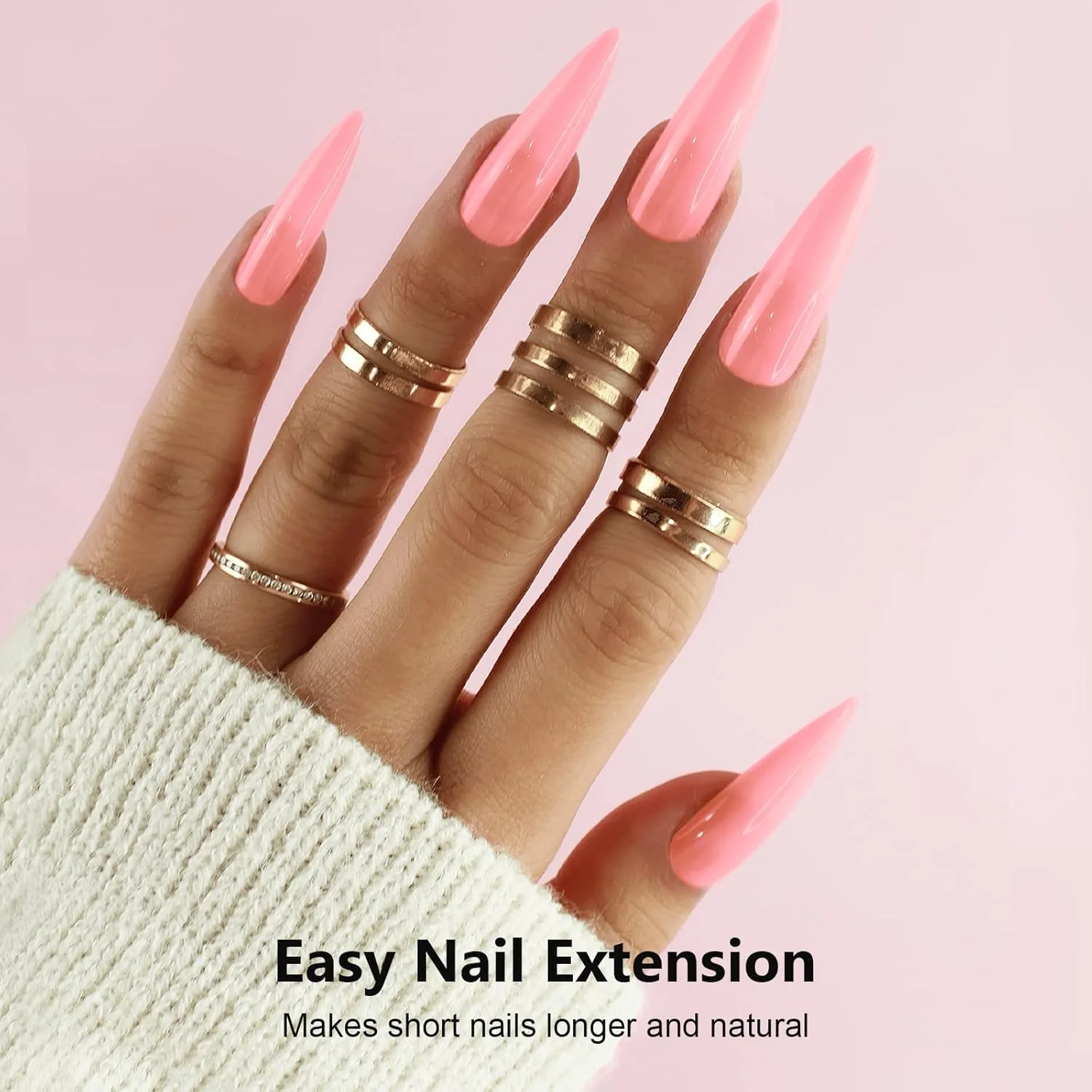 کیت لاک ژل ناخن X&D پلی ژل خشک شونده سریع UV، 56 گرم، رنگ طبیعی و شفاف، اکستنشن ناخن با فرم ناخن، ست برس سمور ناخن اکریلیک با درپوش (صورتی) کیت لاک ژل ناخن X&D پلی ژل خشک شونده سریع UV، 56 گرم، رنگ طبیعی و شفاف، اکستنشن ناخن با فرم ناخن، ست برس سمور ناخن اکریلیک با درپوش (صورتی)