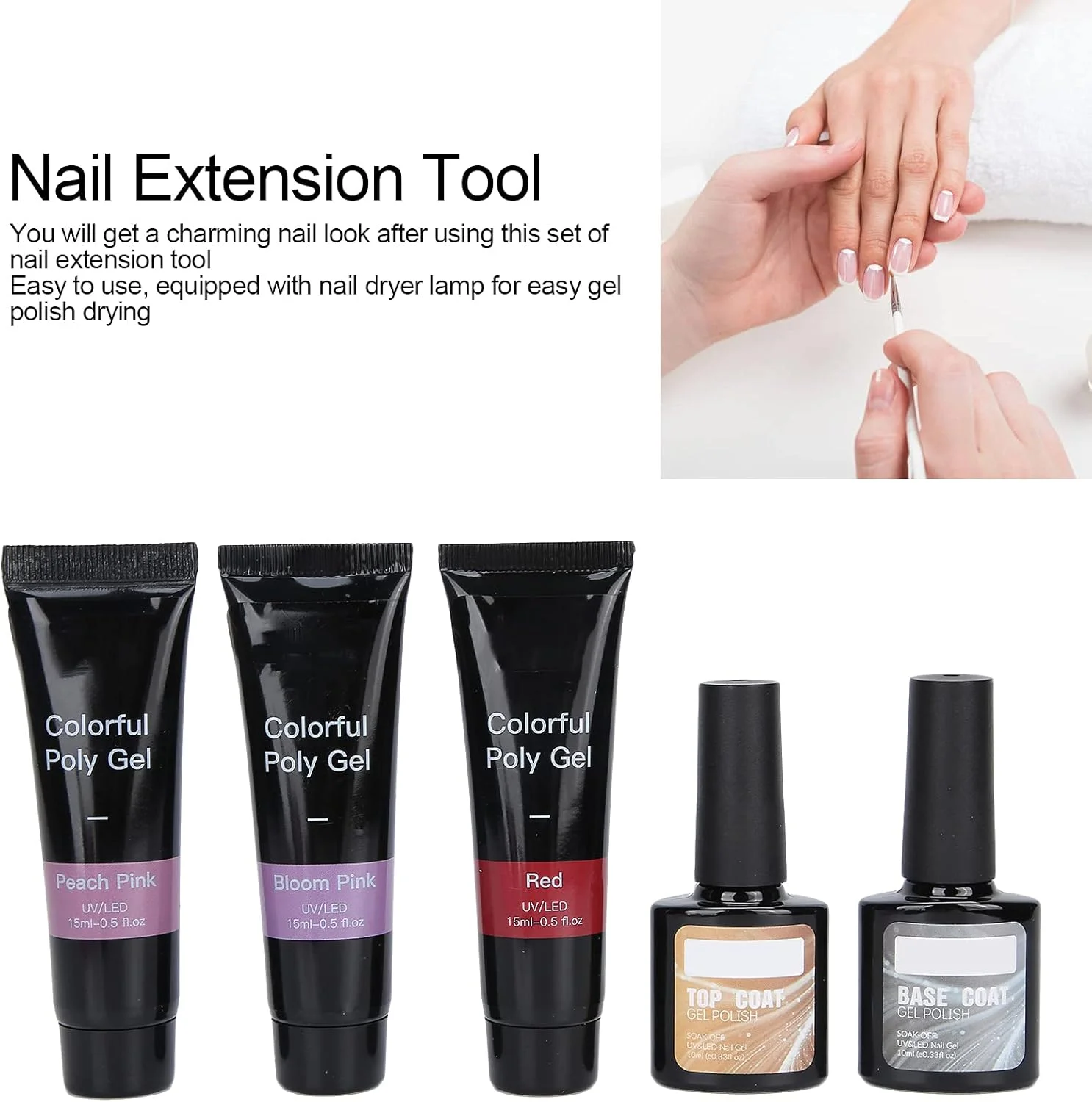 ست ابزار طراحی ناخن و مانیکور Shandongmt، شامل ژل کاشت ناخن، پرایمر، دستگاه خشک کن، سوهان ناخن، ست تزئینات و ابزار مانیکور برای مبتدیان و هدیه ای برای دختران ست ابزار طراحی ناخن و مانیکور Shandongmt، شامل ژل کاشت ناخن، پرایمر، دستگاه خشک کن، سوهان ناخن، ست تزئینات و ابزار مانیکور برای مبتدیان و هدیه ای برای دختران