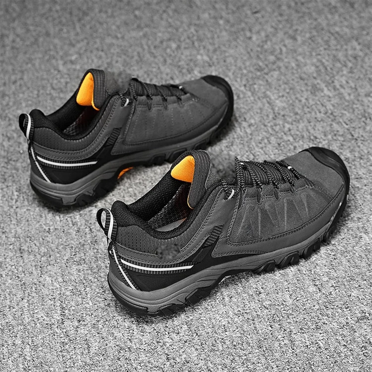 کفش های آکسفورد مردانه SKANKA، کفش های غیر رسمی مردانه، کفش های غیر رسمی چرمی PU مردانه، کفش های ضخیم زیره، کفش های کتانی مردانه تخت