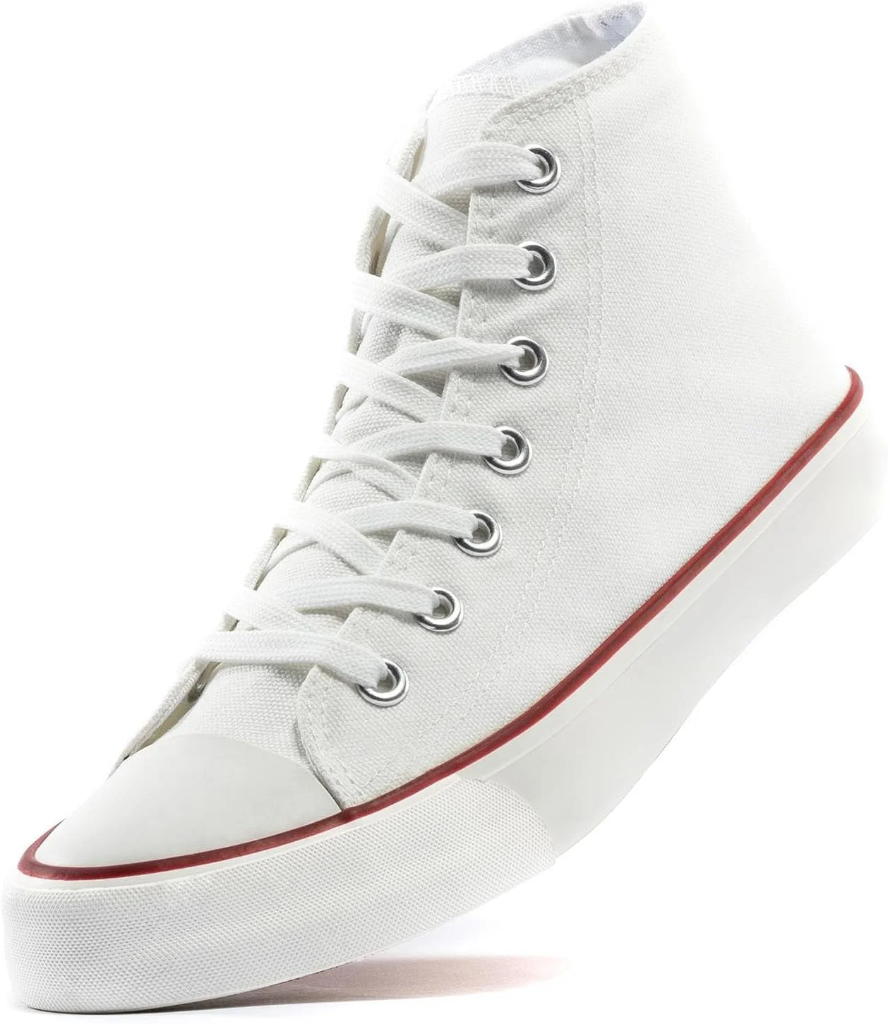 کفش‌های کتانی ساق بلند زنانه مردانه کلاسیک بند دار کفش‌های کتانی غیررسمی یونیسکس تنیس کفش‌های پیاده‌روی راحت و مد روز