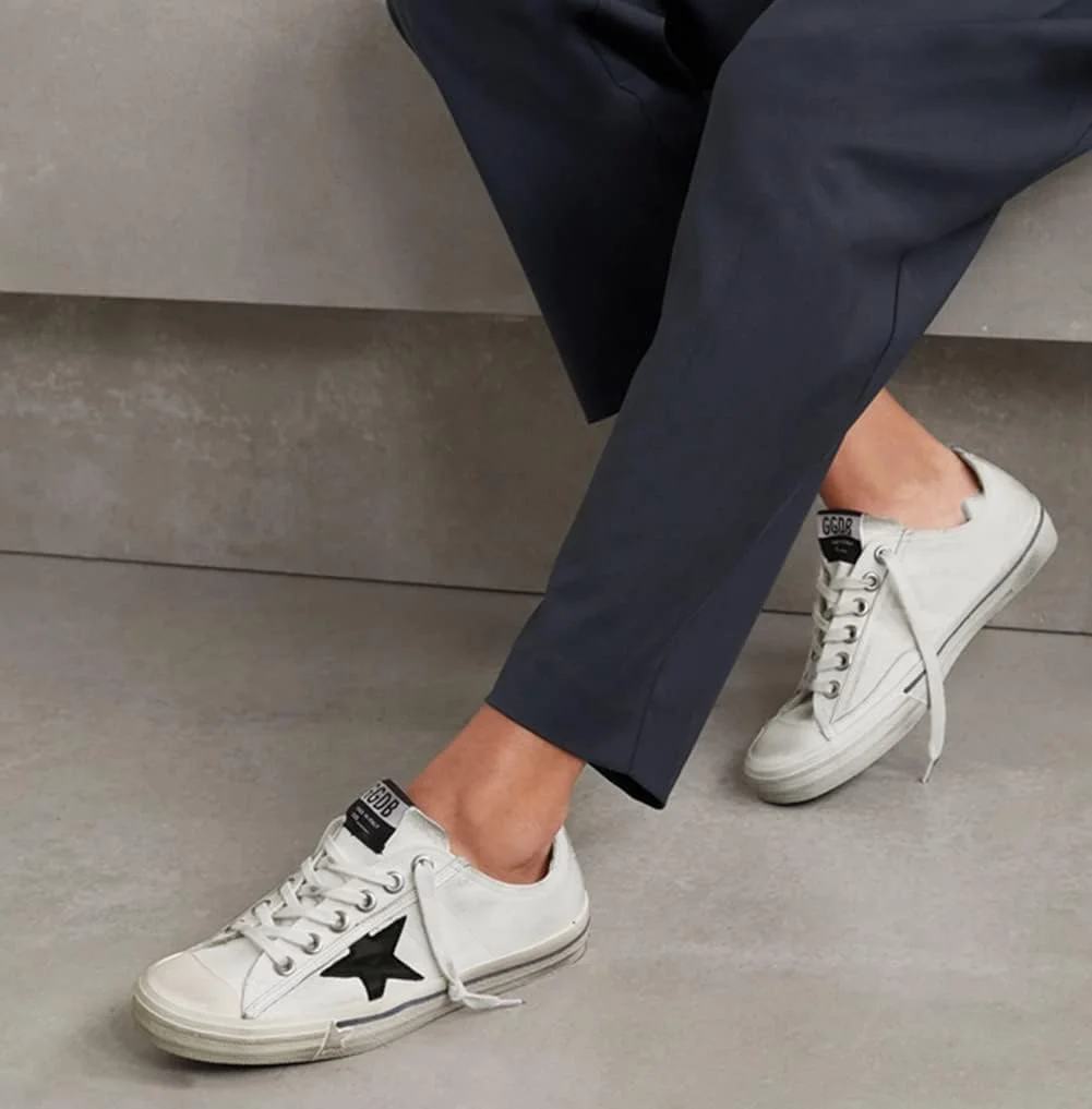 کفش های کتانی مردانه گلدن گوس، کفش های ورزشی محبوب و تنفسی، مربیان پاشنه تخت رترو مد روز