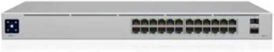 سوئیچ گیگابیتی مدیریتی 24 پورت یوبیکیوتی نتورکس UBNT مدل UniFi Switch 24 US-24 با 2 پورت SFP و RJ45 با سرعت 26 گیگابیت بر ثانیه سوئیچ گیگابیتی مدیریتی 24 پورت یوبیکیوتی نتورکس UBNT مدل UniFi Switch 24 US-24 با 2 پورت SFP و RJ45 با سرعت 26 گیگابیت بر ثانیه