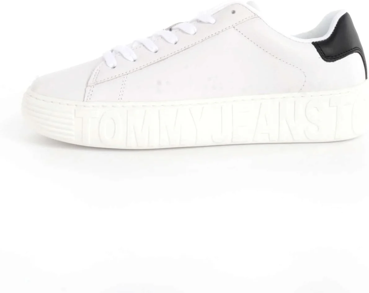 کفش کتانی مردانه تامی هیلفیگر Tommy Jeans با زیره چرمی