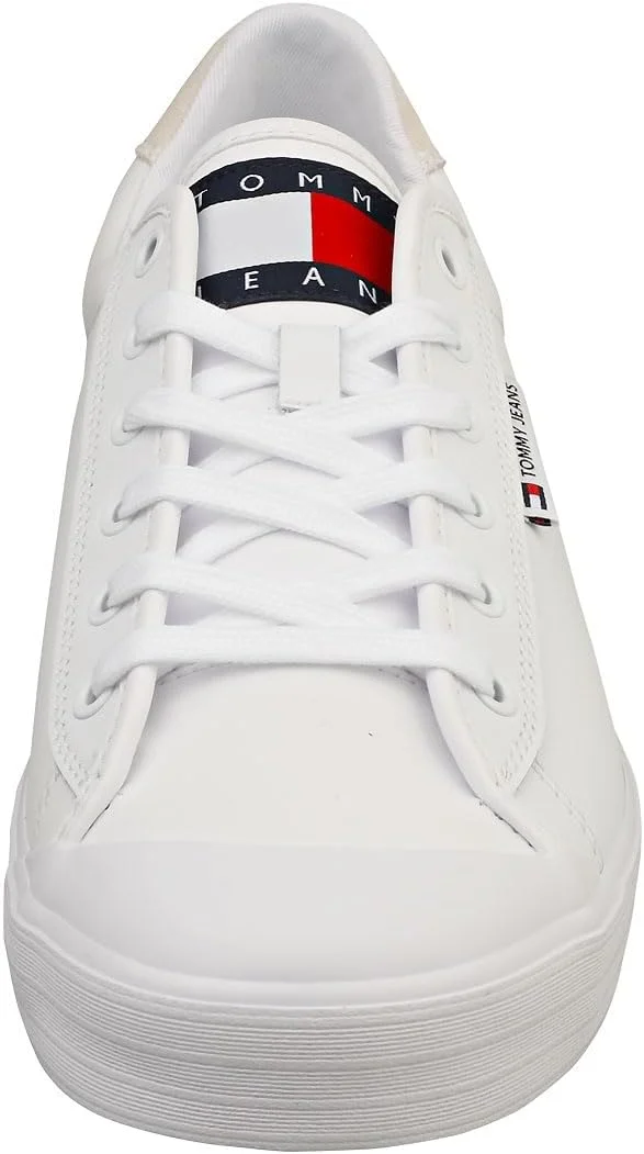 کفش مردانه تامی جینز مدل TJM VULCANIZED BUMPE Low Top سایز 41 EU