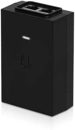 تزریق کننده PoE یوبیکویتی 50V 60W برای Air Fiber، مشکی