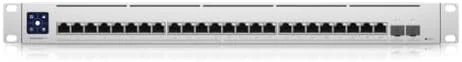 سوئیچ یوبیکیوتی نتورکس UniFi با 24 پورت RJ45 10G/2 پورت SFP28 25G مدیریت شده، قابل نصب در رک 19 اینچی، دارای صفحه لمسی 1.3 اینچی سوئیچ یوبیکیوتی نتورکس UniFi با 24 پورت RJ45 10G/2 پورت SFP28 25G مدیریت شده، قابل نصب در رک 19 اینچی، دارای صفحه لمسی 1.3 اینچی