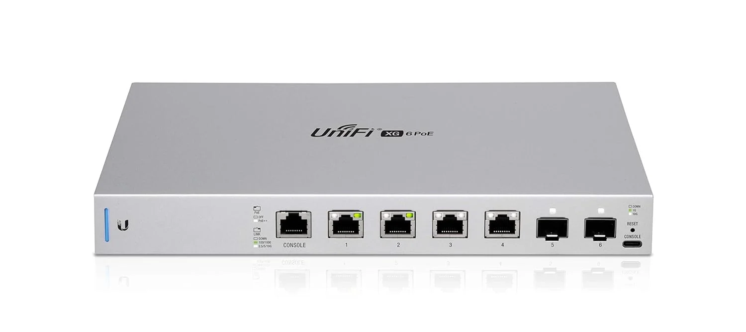 سوییچ 6 پورت 10 گیگابیتی UniFi از Ubiquiti Networks