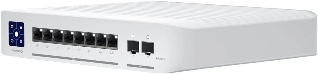 سوییچ اترنت مدیریتی لایه 3 یونی‌فای اینترپرایز 8 پورت PoE یوبیکیوتی نتورکس - استیل ضد زنگ