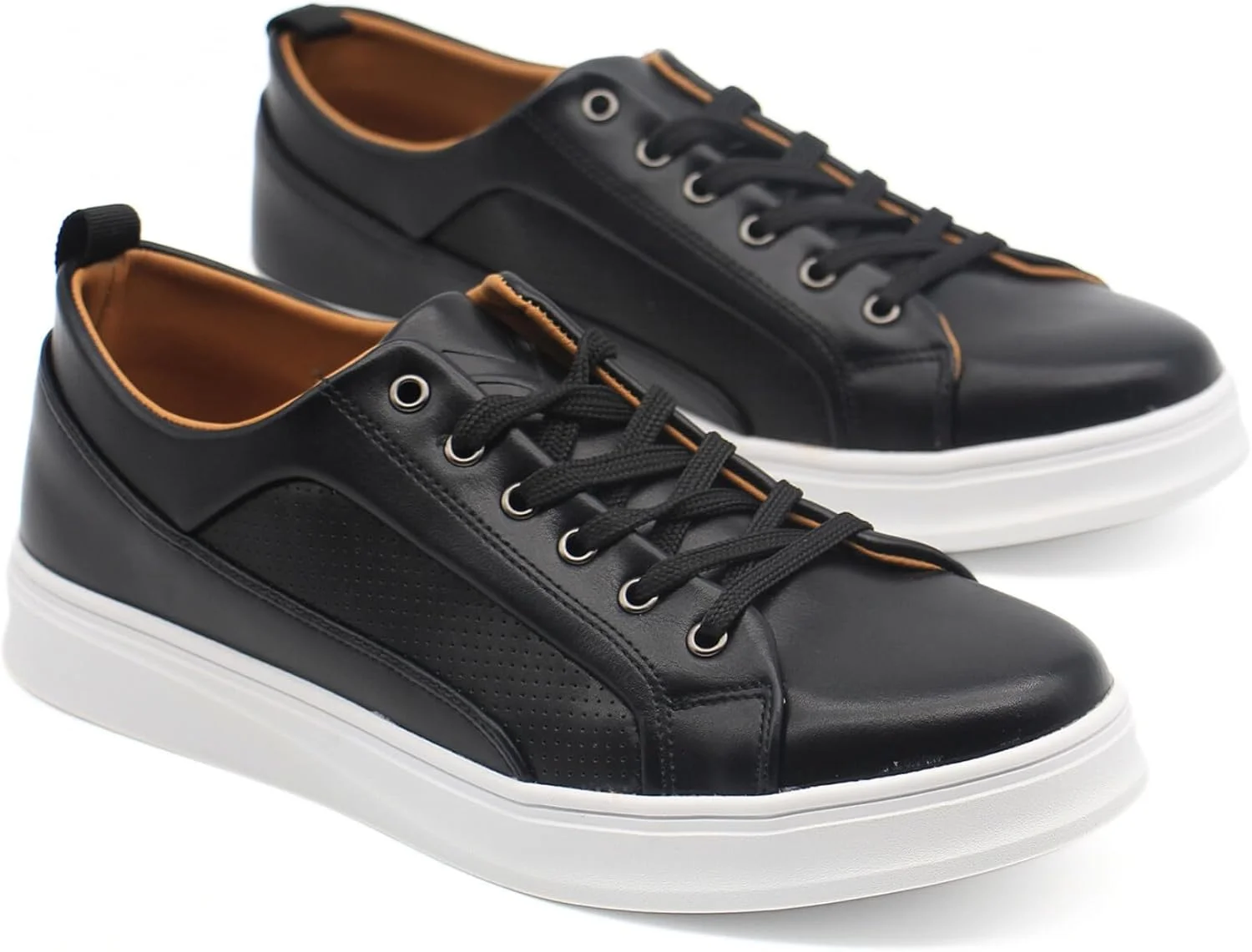 کفش کتانی مردانه مونامی | کفش‌های روزمره بند دار، مدل لوفر، ساق کوتاه مردانه | کفش‌های کتانی راحت و شیک برای کار، خرید و مسافرت، کفش‌های ورزشی مردانه