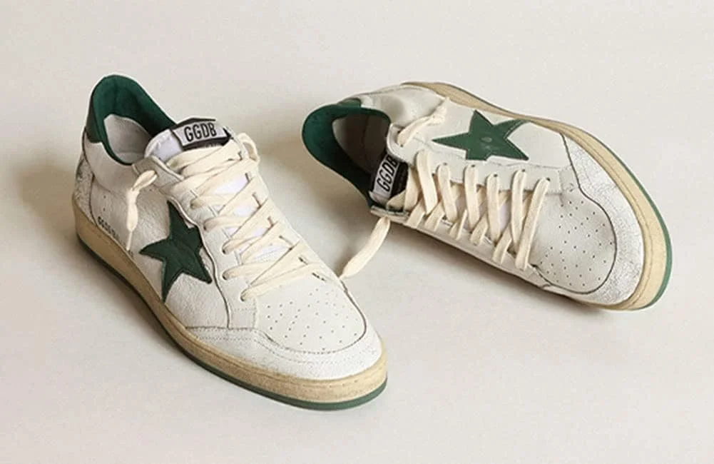 کفشهای کتانی مردانه گلدن گوس، کفشهای ورزشی کلاسیک رترو، چرمی، تنفسی، مقاوم و لاستیکی کفشهای کتانی مردانه گلدن گوس، کفشهای ورزشی کلاسیک رترو، چرمی، تنفسی، مقاوم و لاستیکی