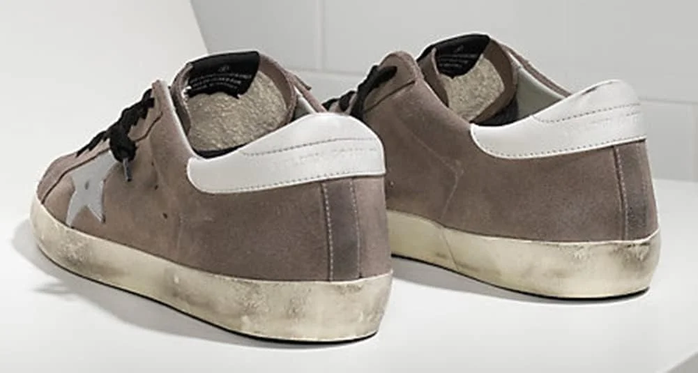 کفش ورزشی مردانه گلدن گوس، شیک، تنفس پذیر، راحت، چرمی، سبک وزن و ضد لغزش