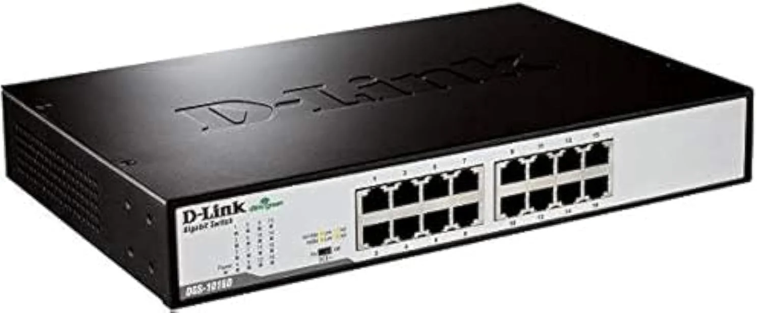 سوییچ 16 پورت گیگابیتی دی-لینک مدل DGS-1016D سوییچ 16 پورت گیگابیتی دی-لینک مدل DGS-1016D
