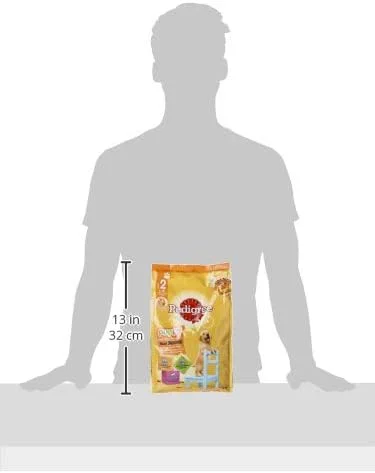 غذای خشک سگ توله سگ پدیگری، جیب های شیری با طعم مرغ، تخم مرغ و شیر، 1.3 کیلوگرم، غذای خشک سگ نوتری دیفنس برای توله سگ ها