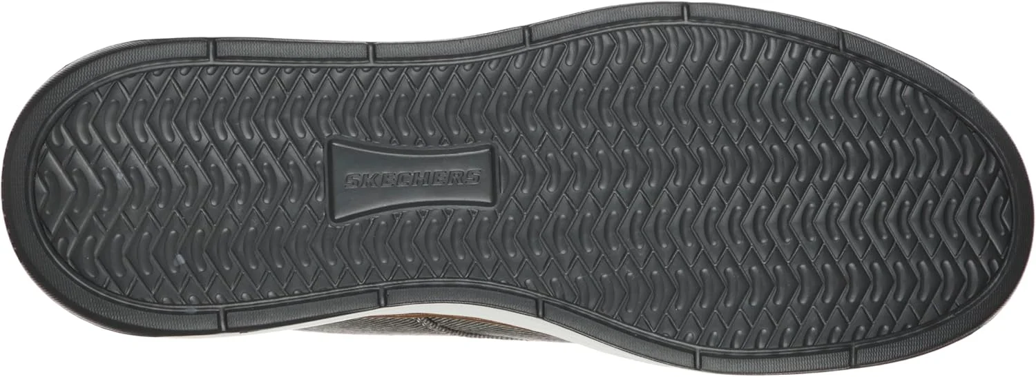 کفش آکسفورد مردانه اسکیچرز مورنو با رویه برزنتی