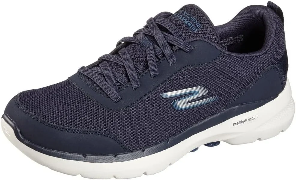 کفش پیاده روی مردانه اسکیچرز Gowalk 6 - کفش ورزشی پیاده روی با فوم خنک کننده هوا