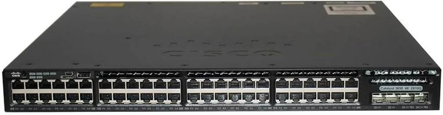 سوئیچ لایه 3 سیسکو کاتالیست 3650-48P مدل (WS-C3650-48PD-S)