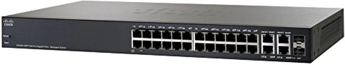 سوییچ مدیریتی 28 پورت گیگابیتی PoE سیسکو (SG300-28pp-k9-EU)