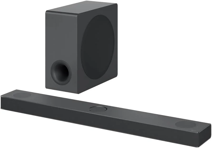 ال جی S80QY سیستم صوتی 1.3 کاناله با وضوح صدای بالا، Dolby Atmos و Apple Airplay 2، صدای سینمایی فراگیر 3.1.3 کاناله