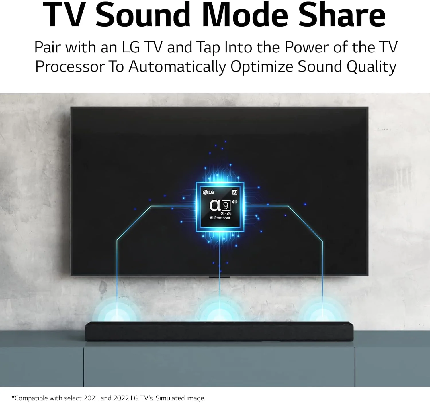 ال جی S80QY سیستم صوتی 1.3 کاناله با وضوح صدای بالا، Dolby Atmos و Apple Airplay 2، صدای سینمایی فراگیر 3.1.3 کاناله ال جی S80QY سیستم صوتی 1.3 کاناله با وضوح صدای بالا، Dolby Atmos و Apple Airplay 2، صدای سینمایی فراگیر 3.1.3 کاناله